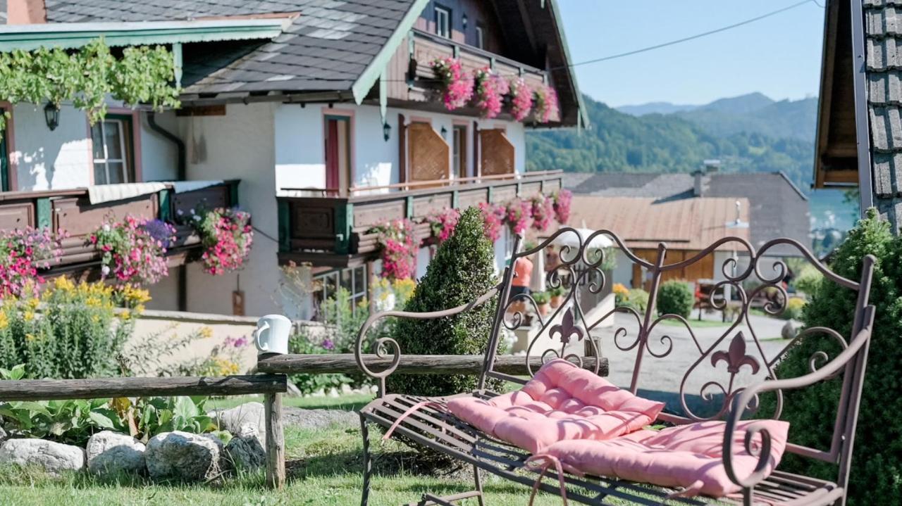 Archehof Eislbauer - Bauernhof Fuer Die Seele! Villa Sankt Gilgen Eksteriør billede