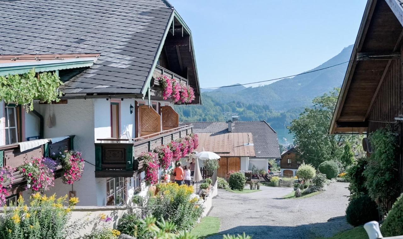 Archehof Eislbauer - Bauernhof Fuer Die Seele! Villa Sankt Gilgen Eksteriør billede